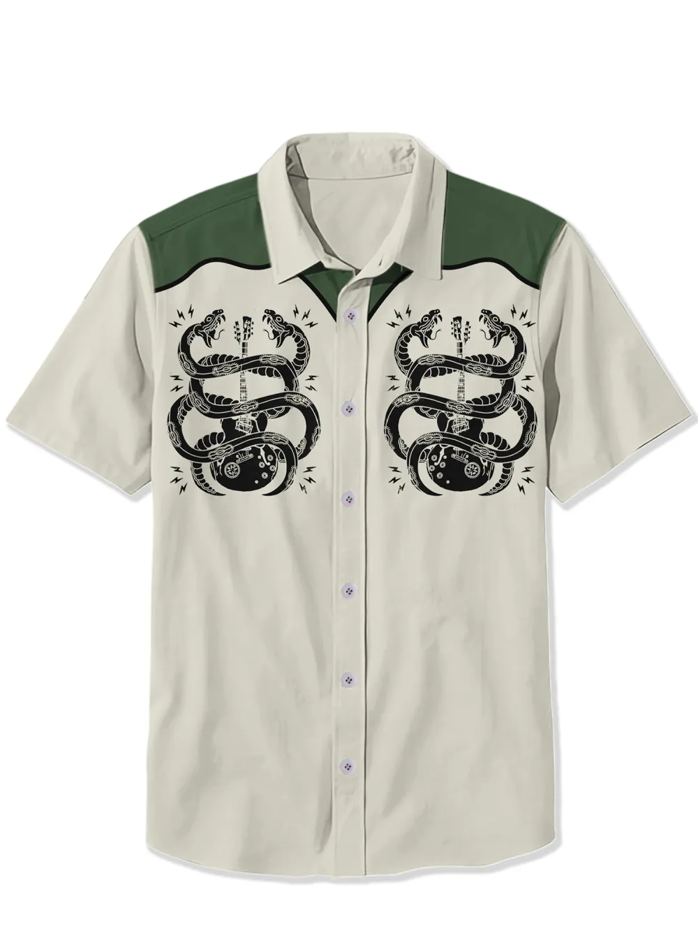 Guitar And Snake Shirt