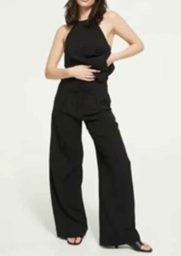 Black Wide Leg Pants