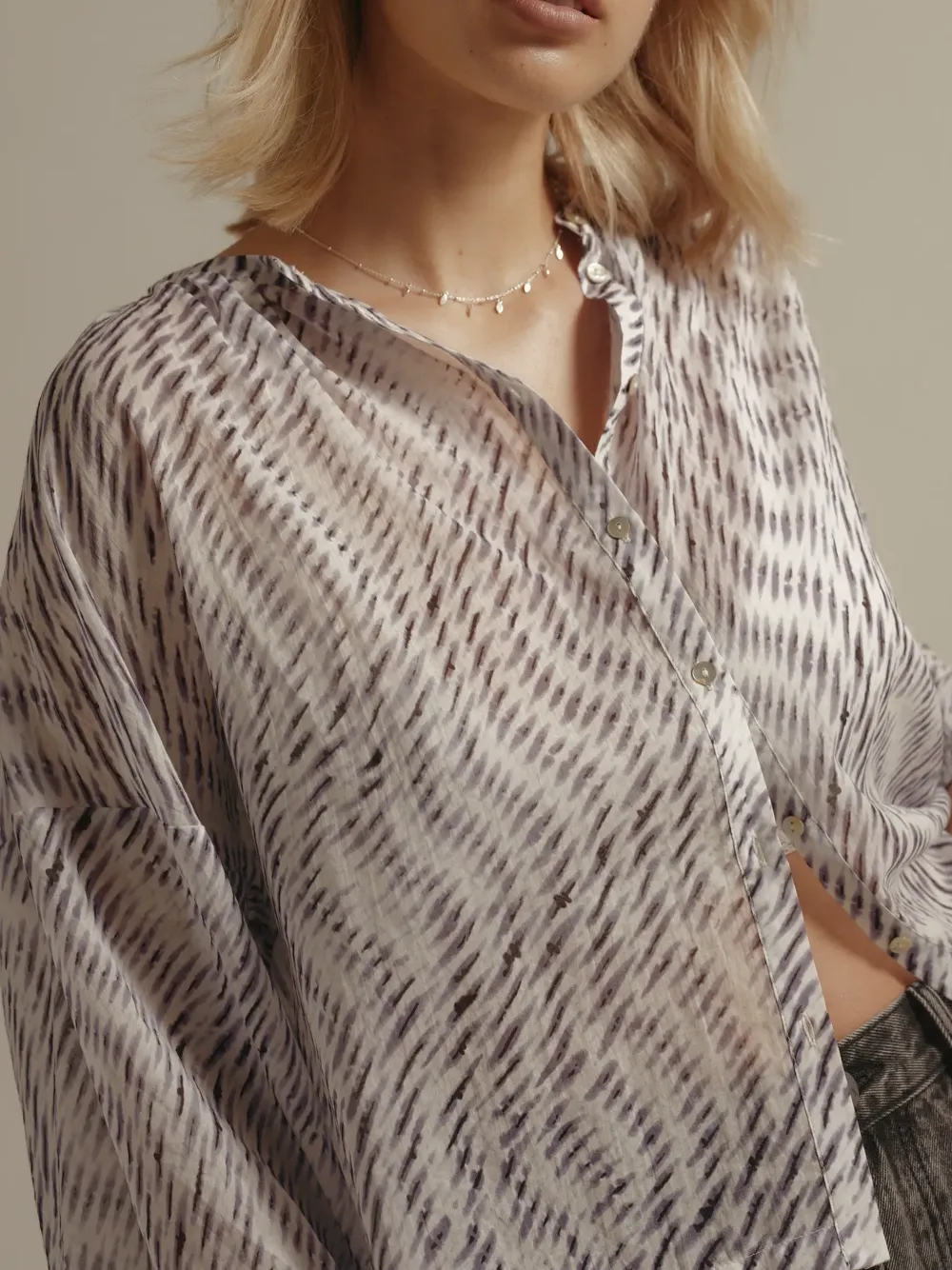 Elementary Gather Detail Blouse