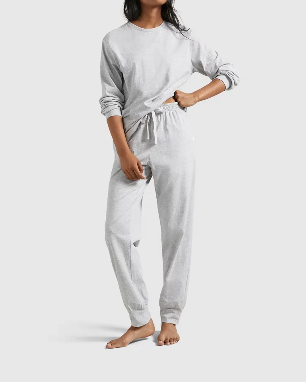 Loose T Shirt Pajama Set