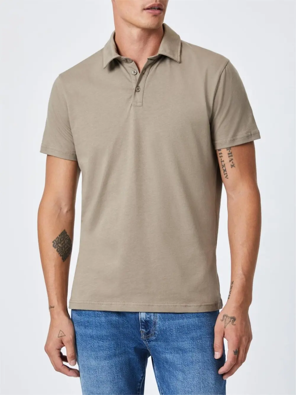 Chambray Work Polo Shirts