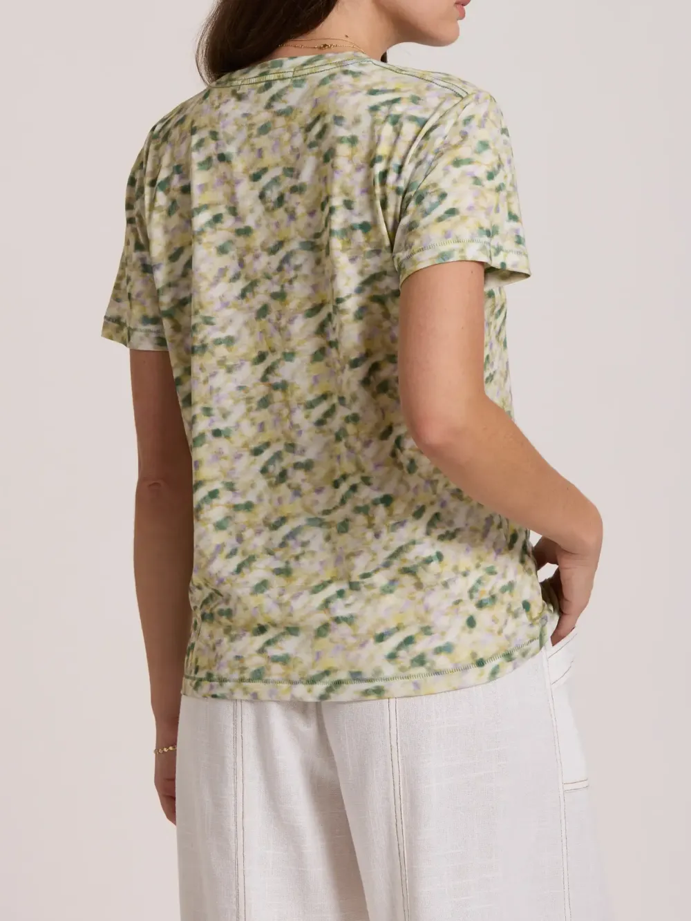 Elementary Tie Dye Detail Tee