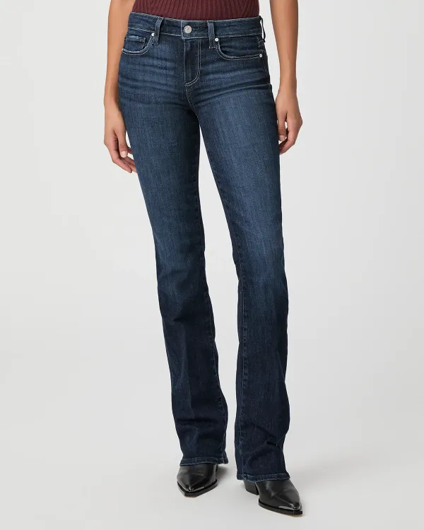 Dark Wash Blue Flared Jeans