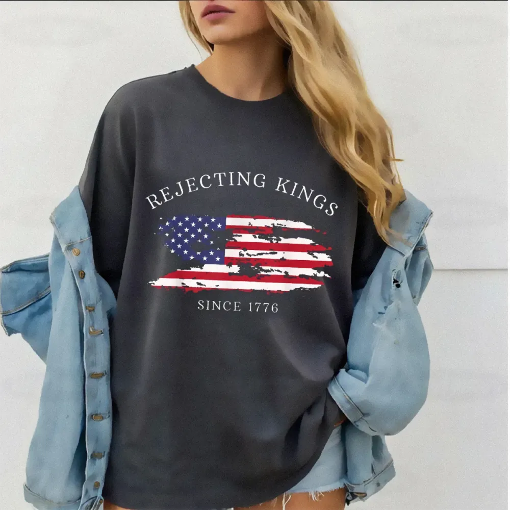 Rejecting Kings Since 1776 Protest Unisex T-Shirt