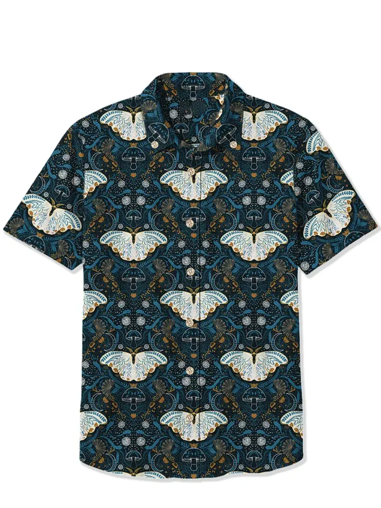 Butterfly Pattern Shirt
