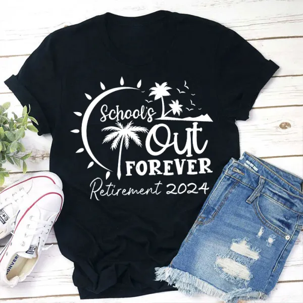Resort-Inspired Graphic T-Shirt