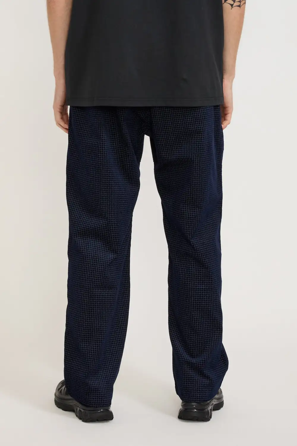 Small Plaid Casual Trousers