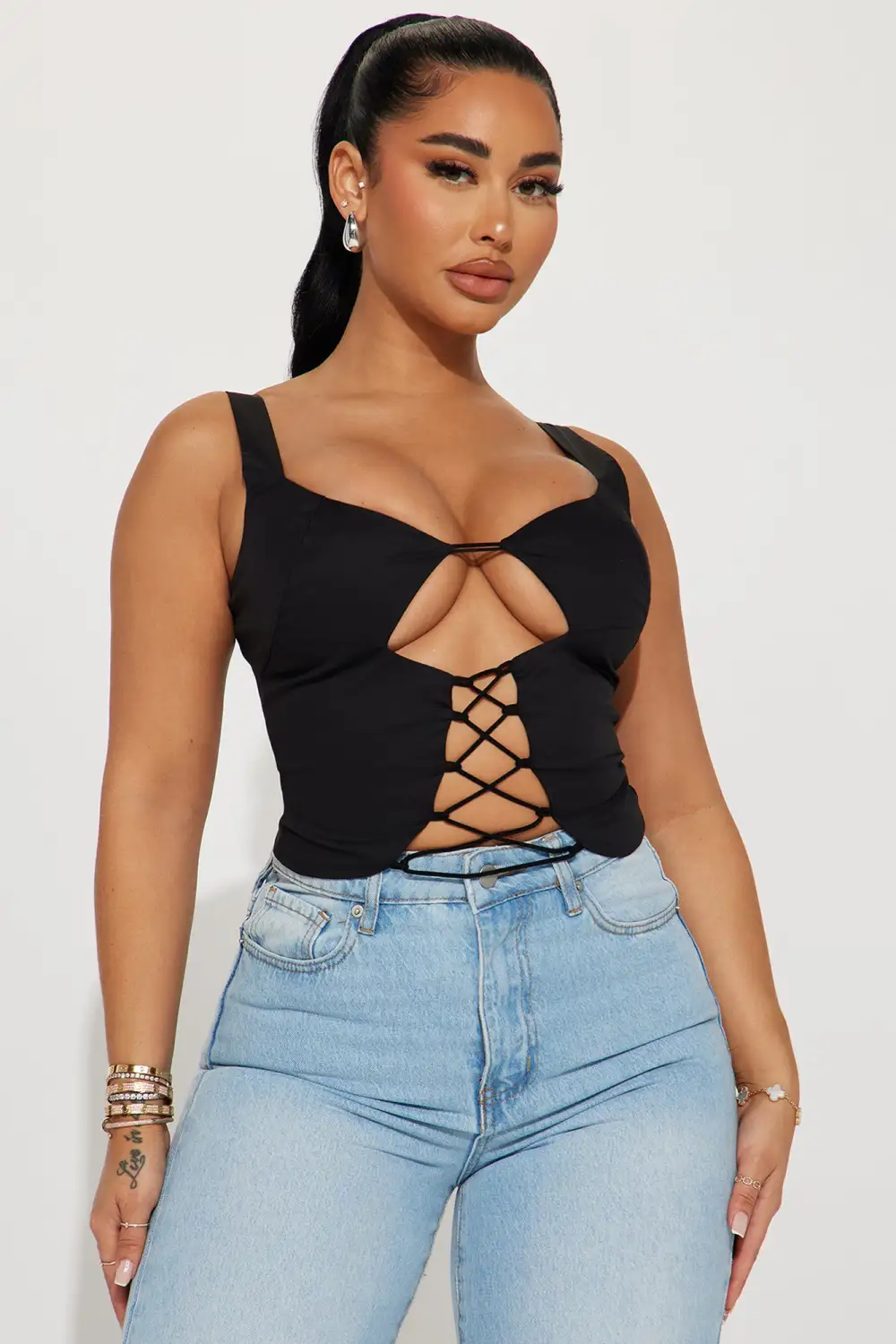 Looks Could Kill Top - Black