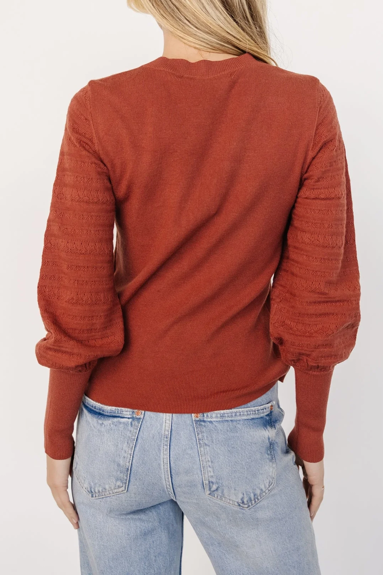 Classic Minimalist Soft Ribbed Knit Top