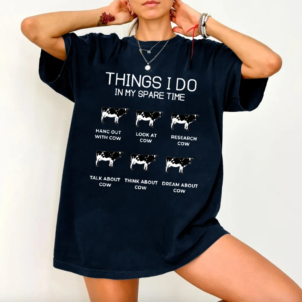 Things I Do In My Spare Time Funny T-shirts