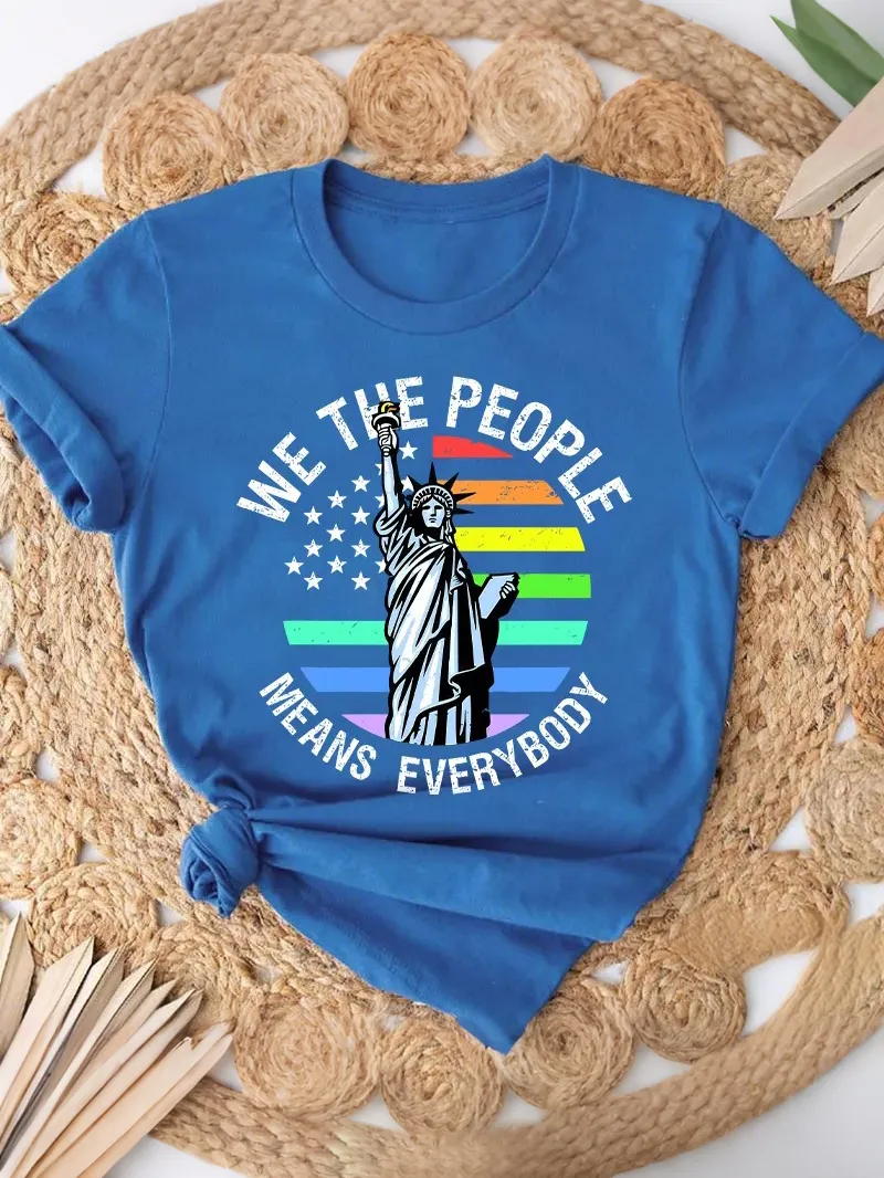 We The People Means Everybody Teacher T-Shirt