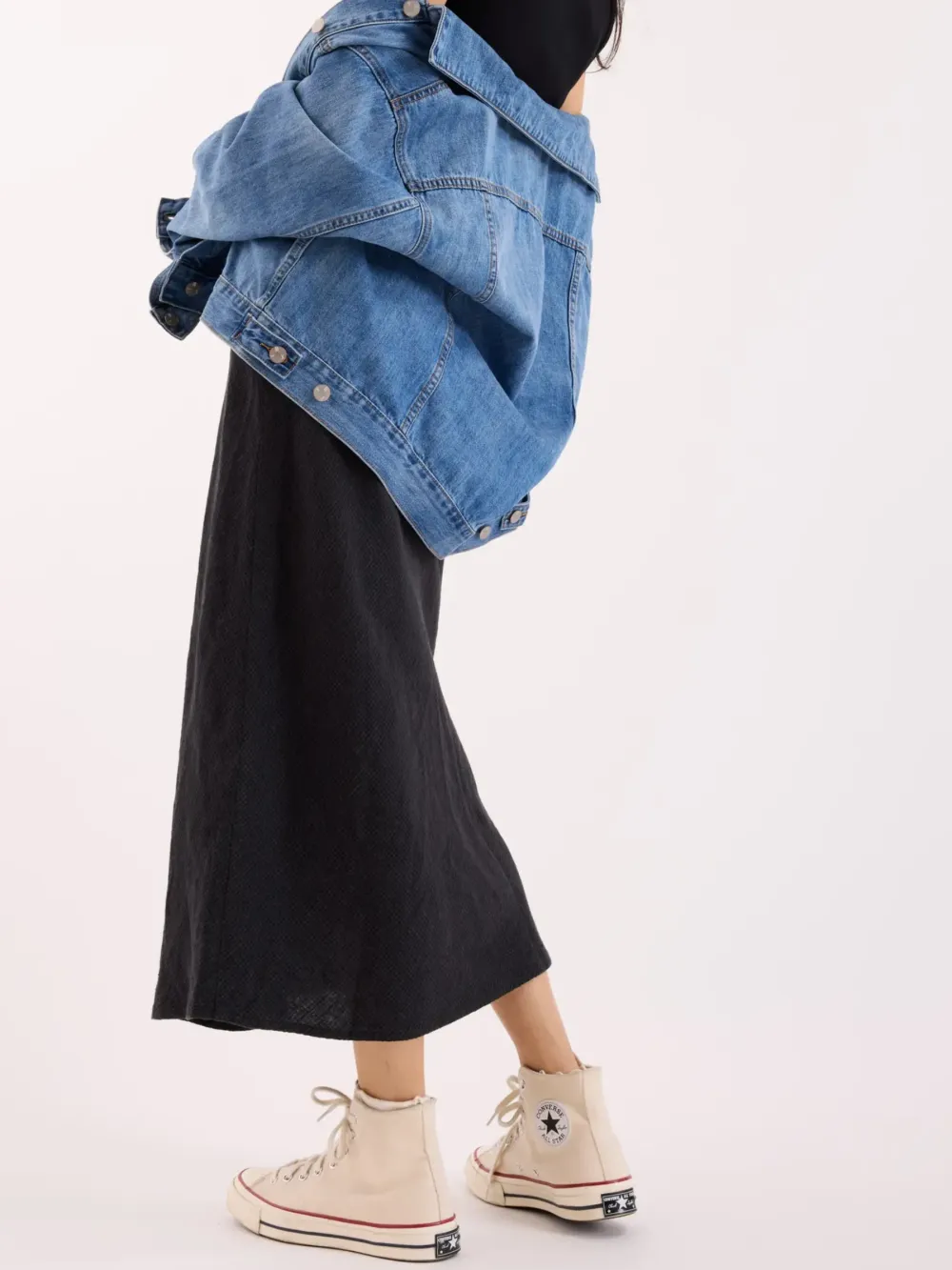 The Linen Slip Skirt