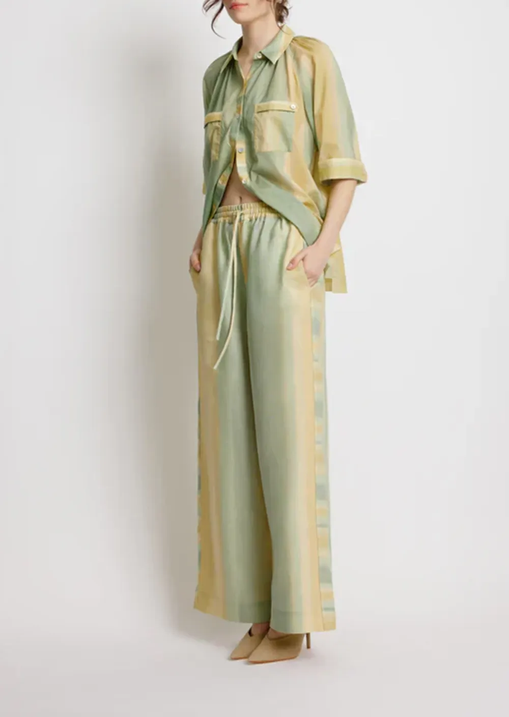 Tie Dye Oversized Utility Pants