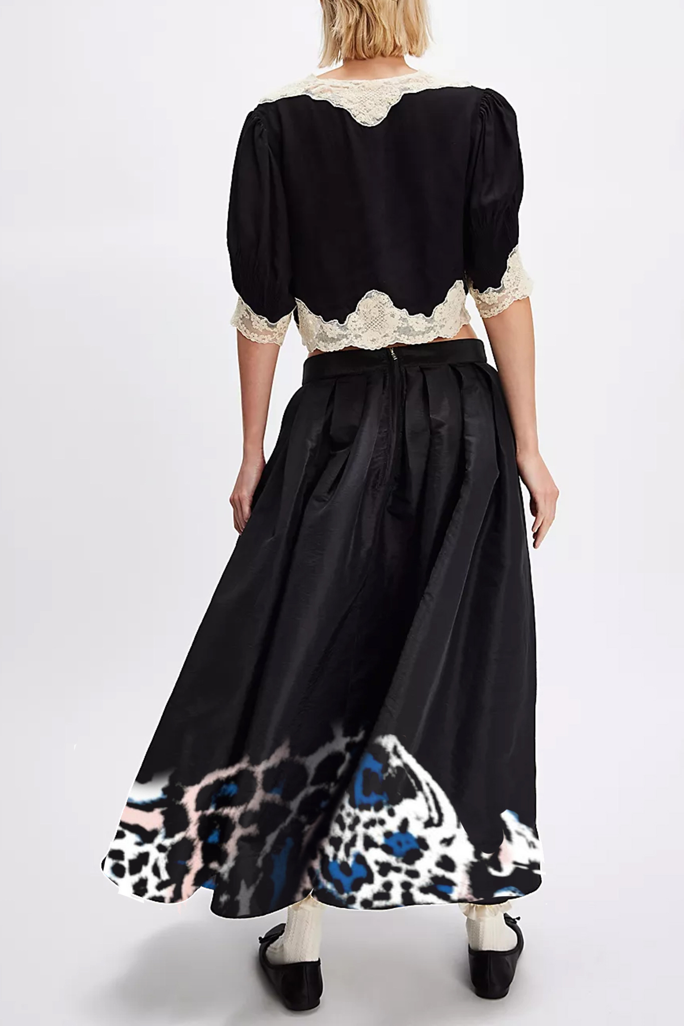 Full A-Line Silhouette Skirt