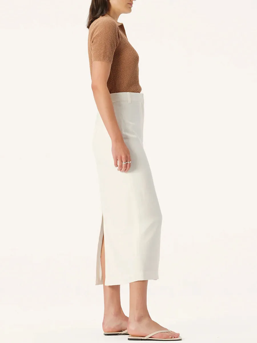 Short Button Front Knit Top
