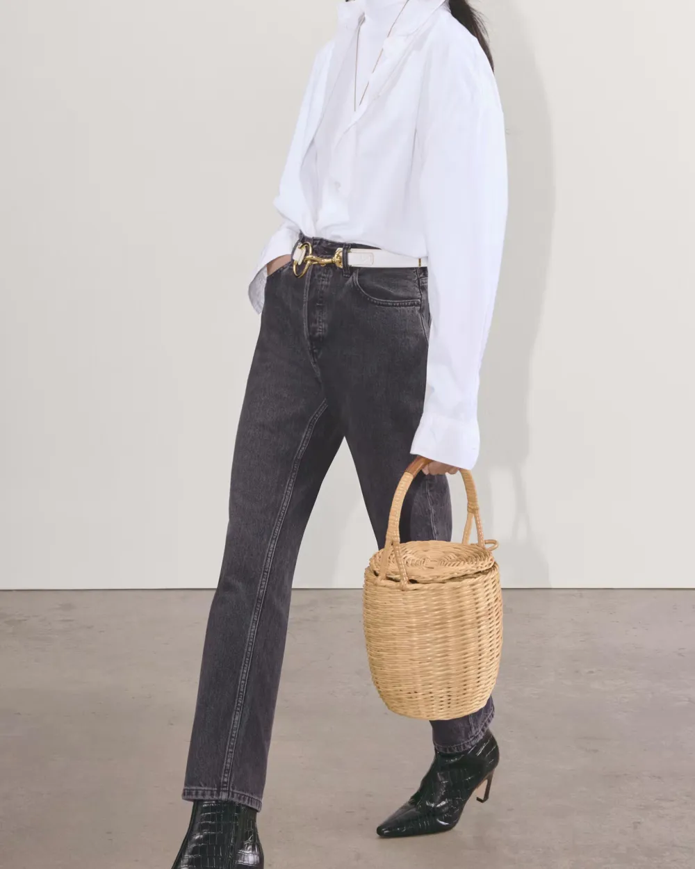Mid-Waist Jeans