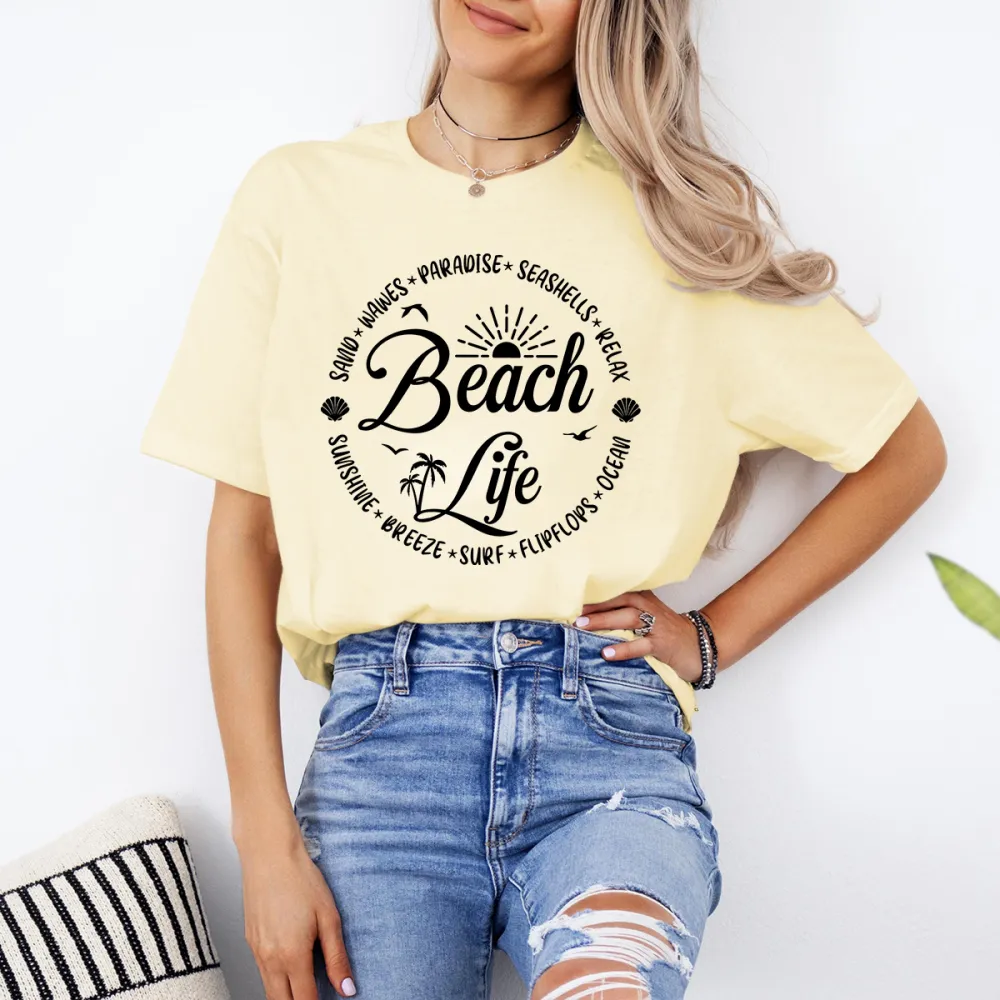 Beach Family Vacation Shirts Tee