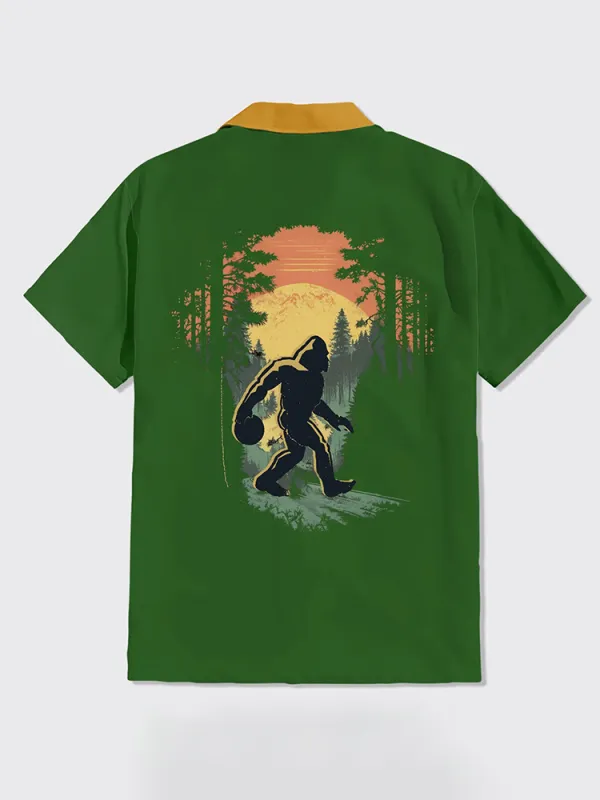 Hungry Hiker Button Up Shirt