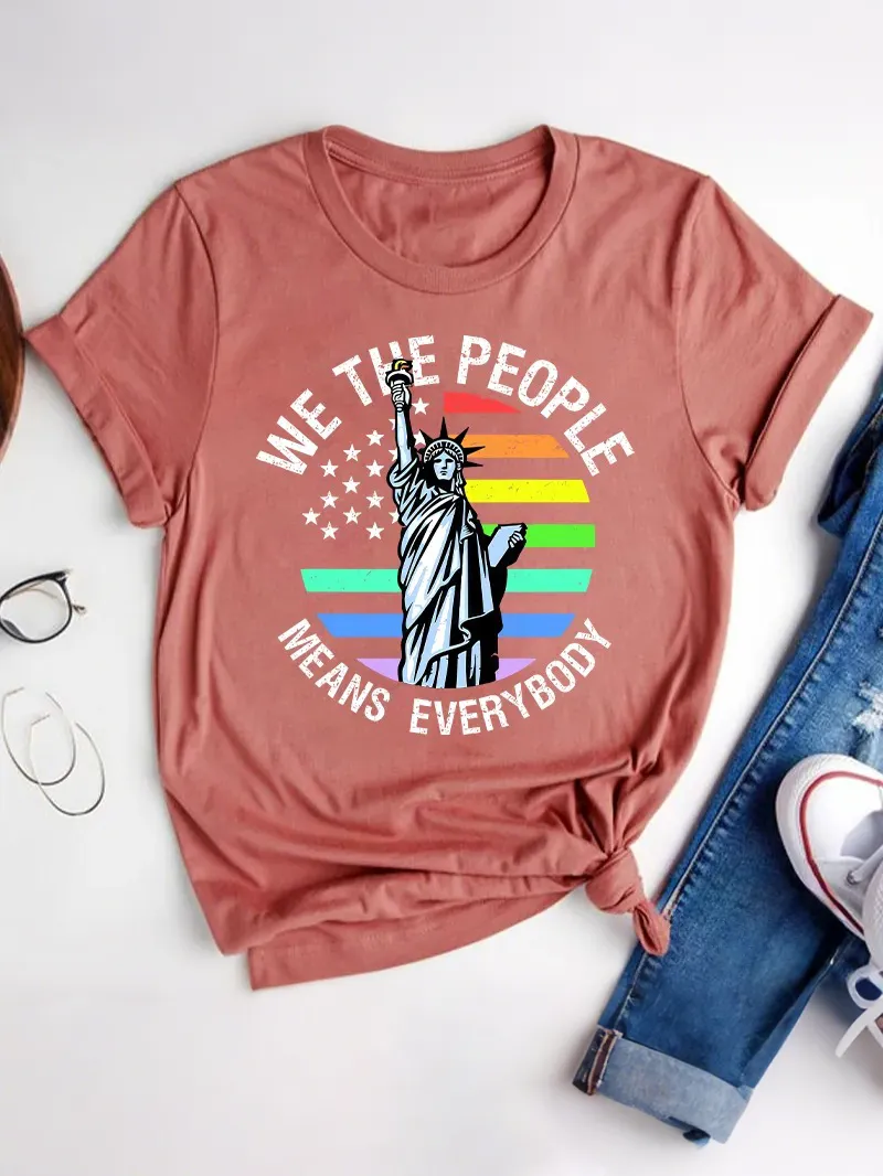 We The People Means Everybody Teacher T-Shirt