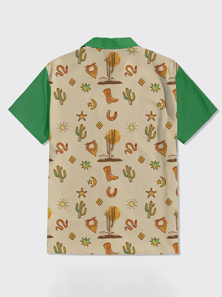 Age Of The Cowboy Button Up Shirt
