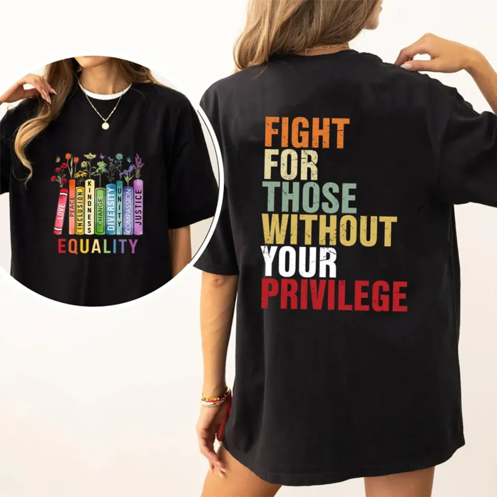 Women'S Equality Round-Neck Short Sleeve T-Shirt