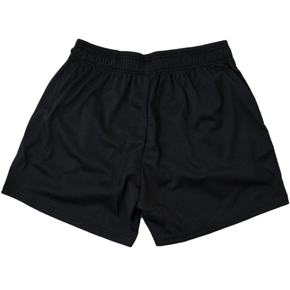 BONE DRY VENTED MESH SHORTS - BLACK / GREEN