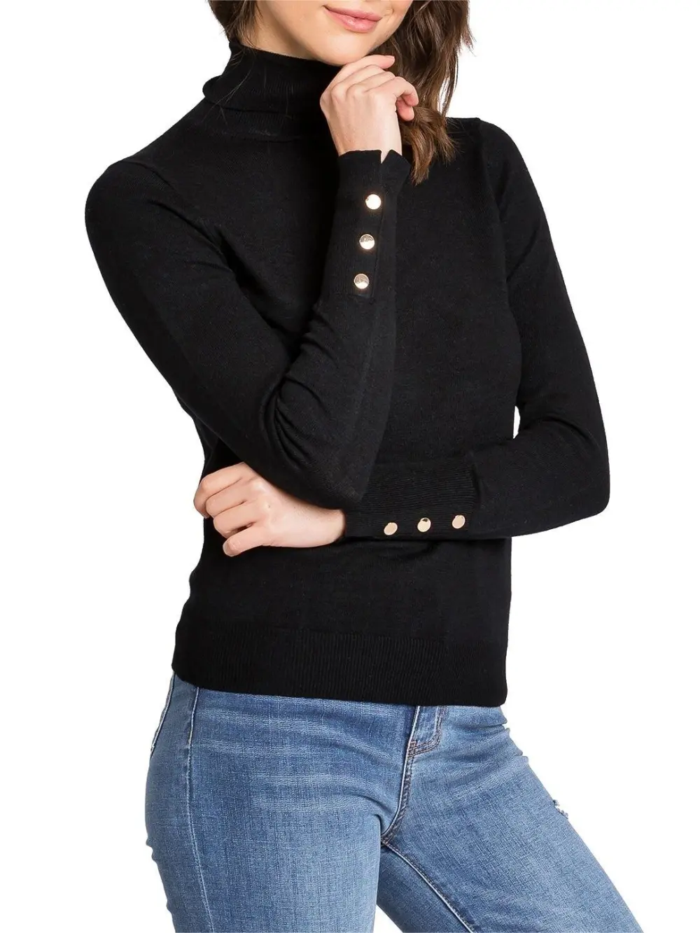 White Surplice - Style Long - Sleeve Top