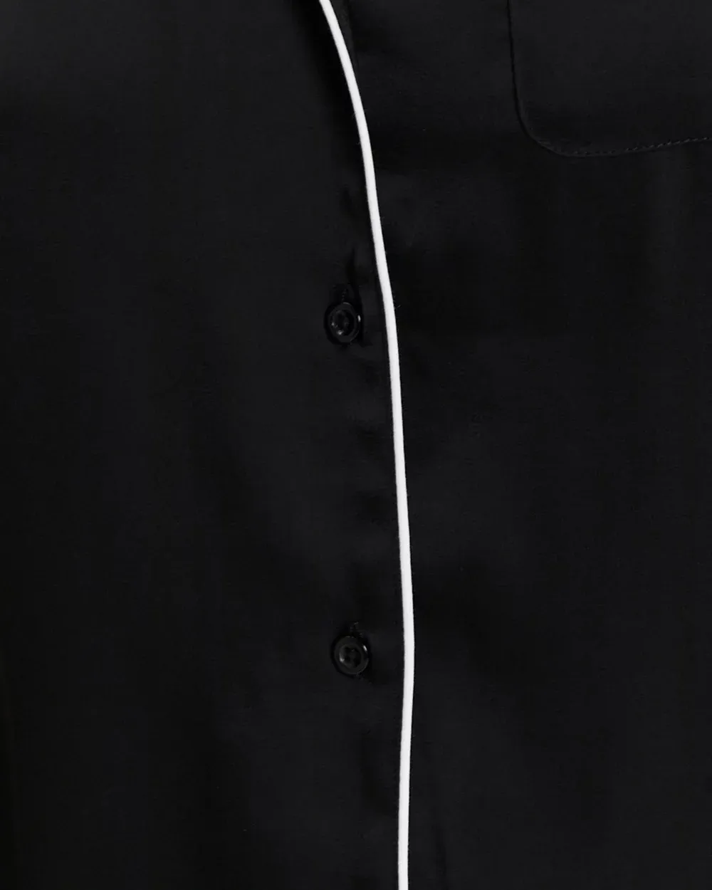 Short Satin Shirt PJ Set