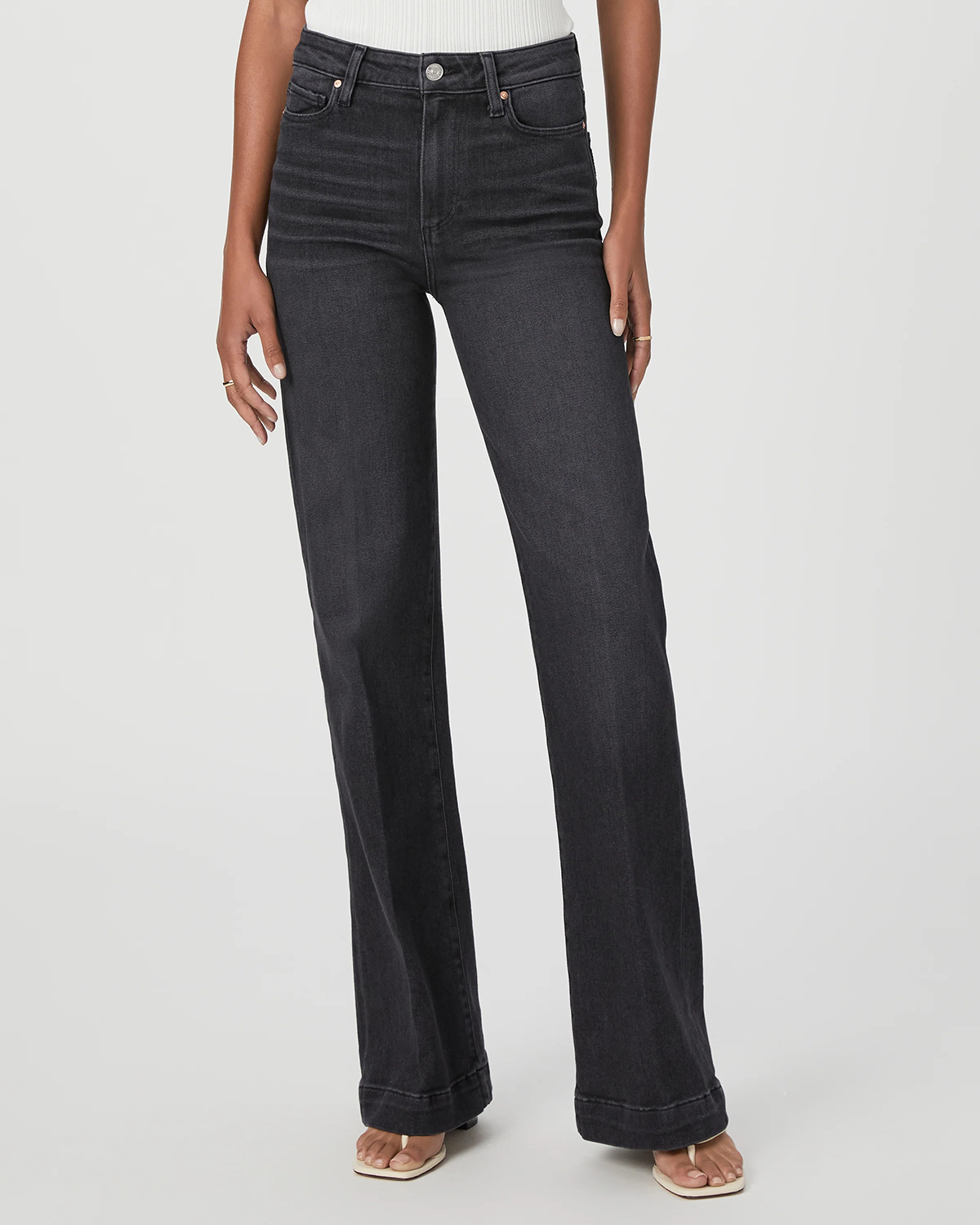 Black Straight Leg Jeans