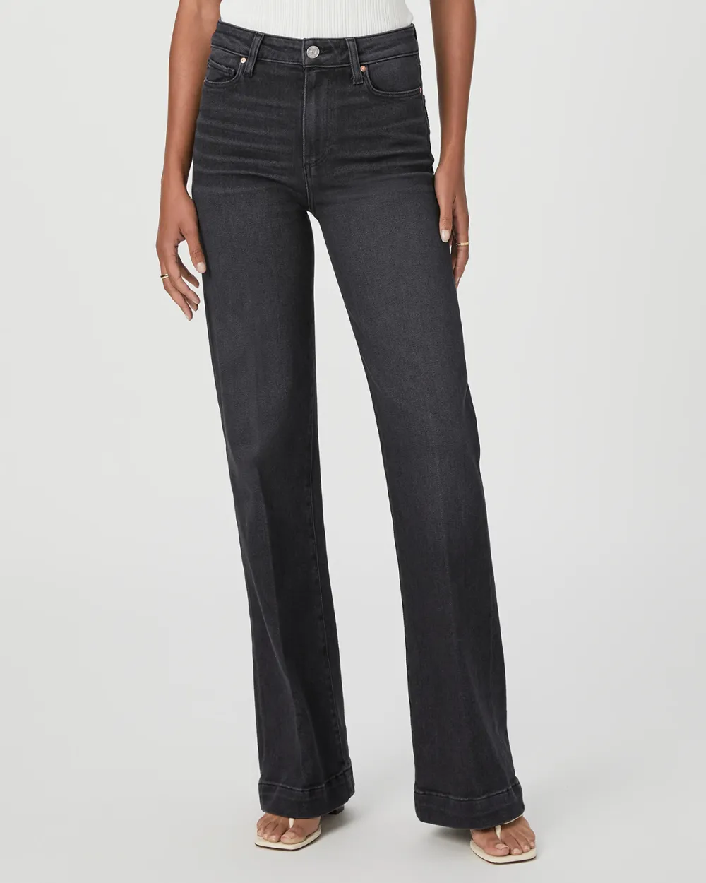 Black Straight Leg Jeans