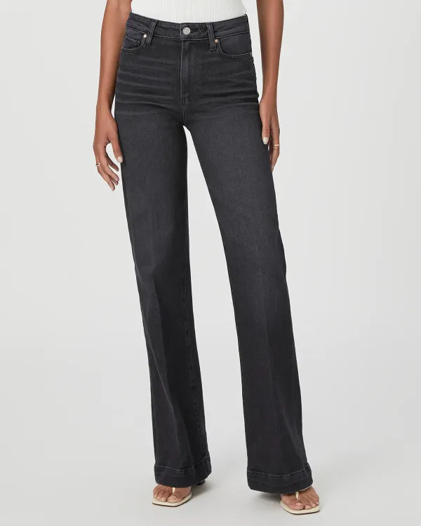 Black Straight Leg Jeans