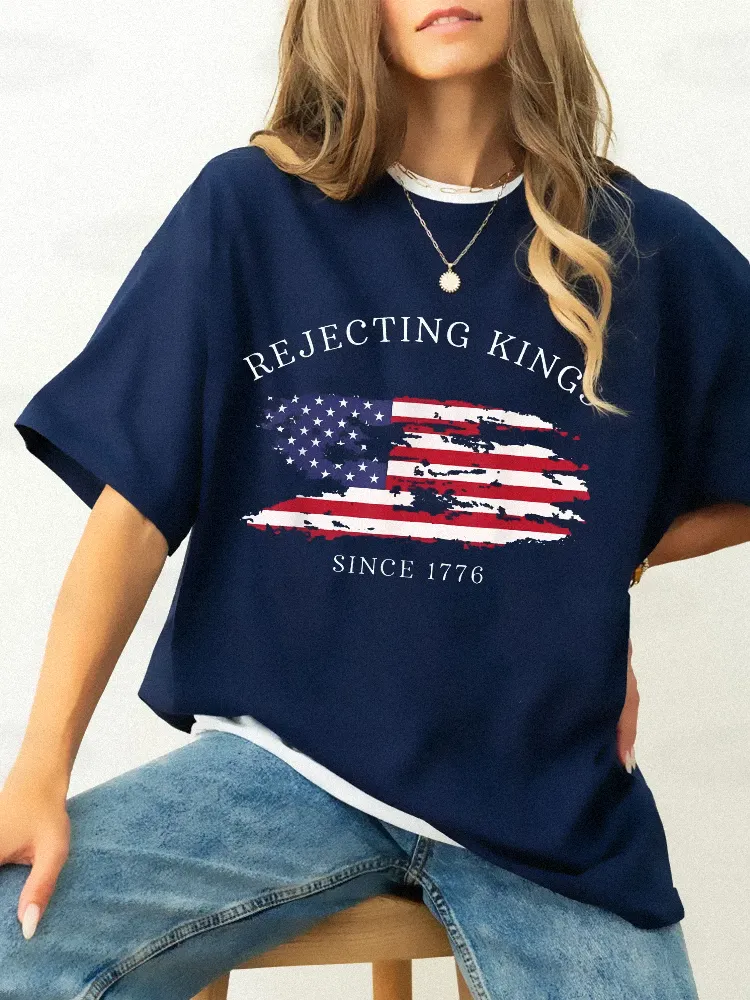 Rejecting Kings Since 1776 Protest Unisex T-Shirt