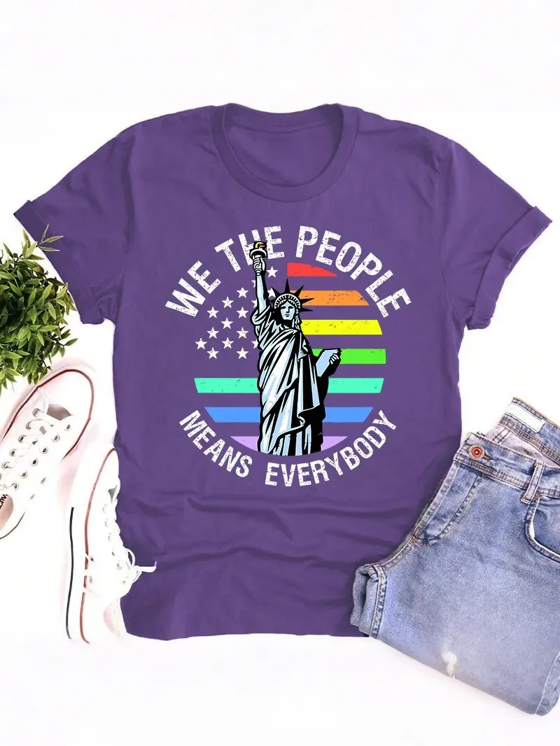 We The People Means Everybody Teacher T-Shirt