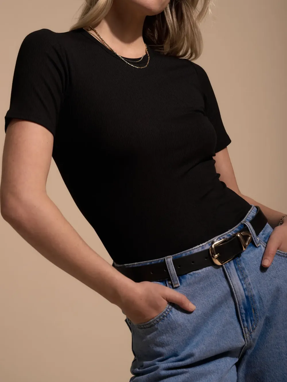 Elementary Basics Rib Tee