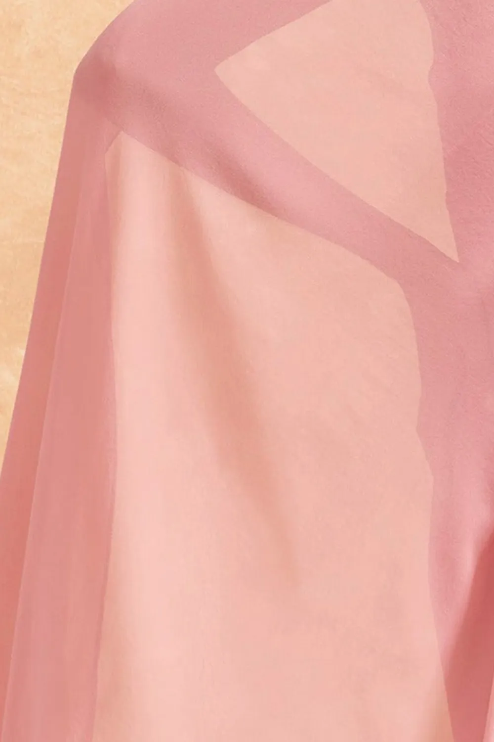 Pink Designed for Endless Wearability Shawl