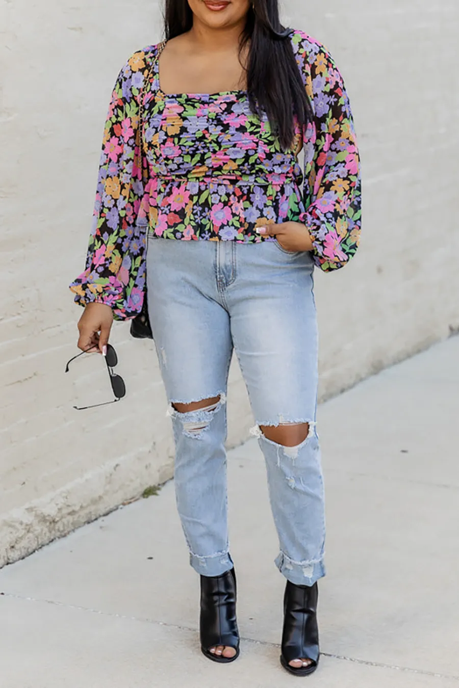 Light Wash High Waisted Jeans