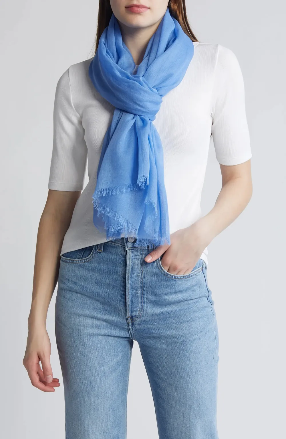 Wafer Soft Silk Scarf