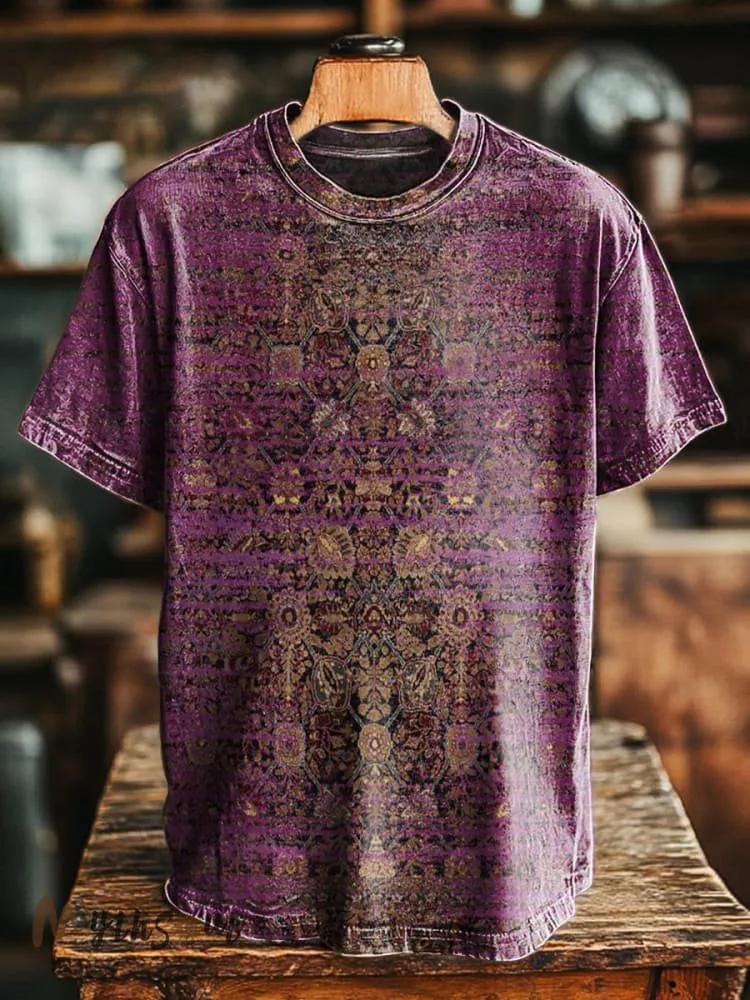 Unisex Vintage Print T-Shirt