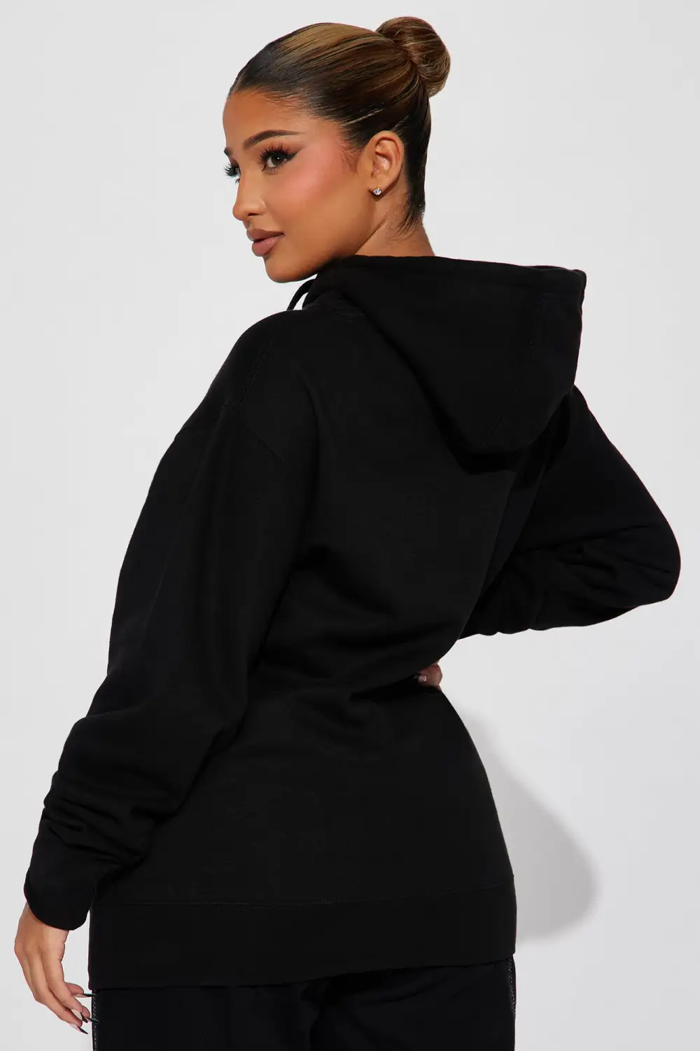 New York Blessed Love Hoodie - Black