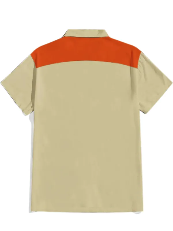 Yellow Tiger Skin Shirt
