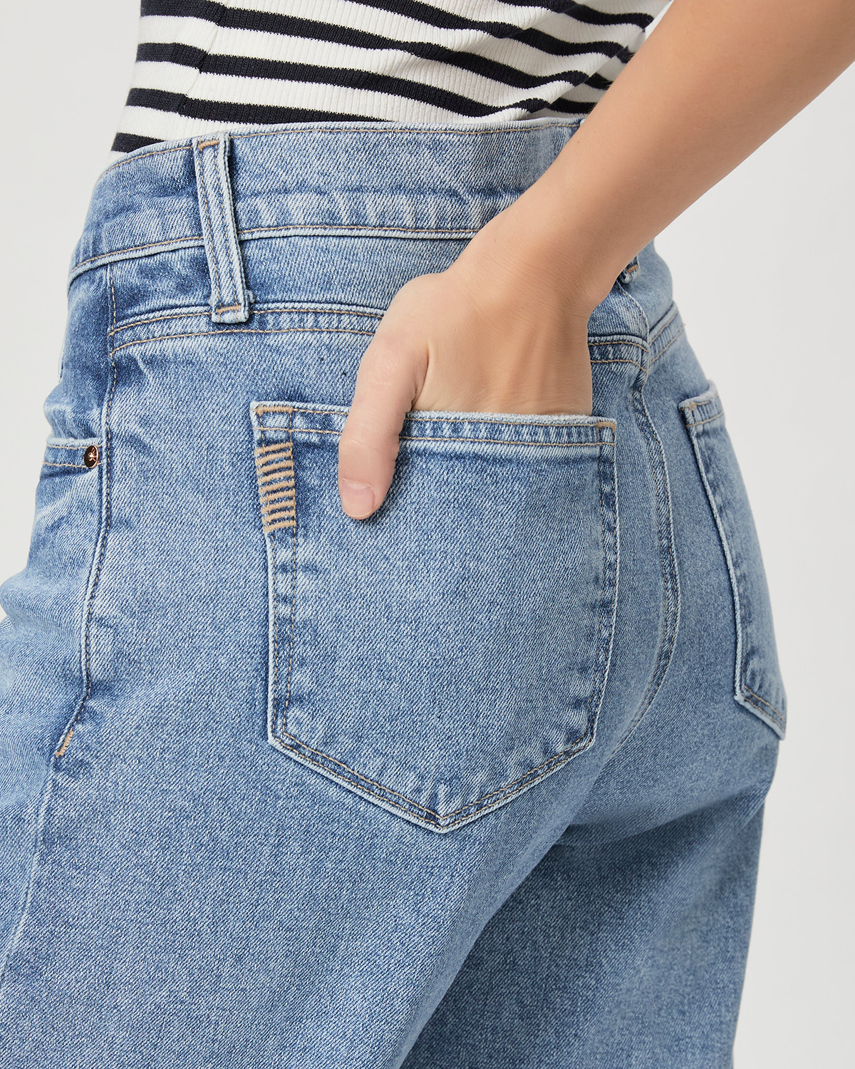 Light Blue Cotton Jeans