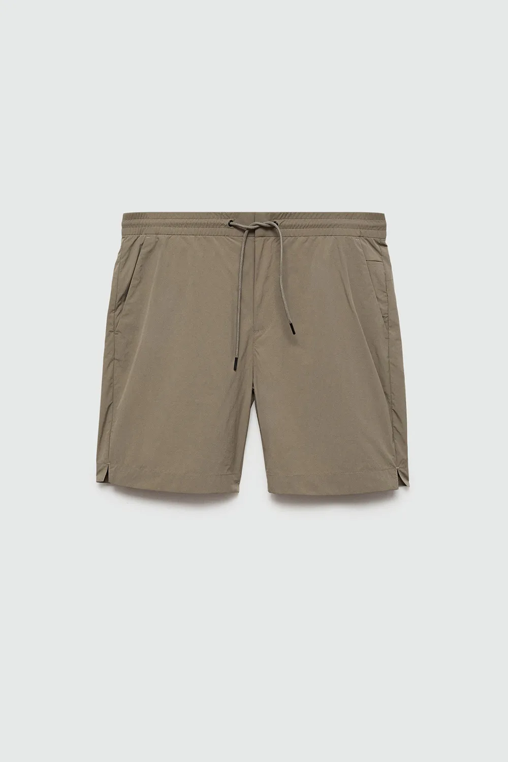 Water-Repellent Shorts With Drawstring