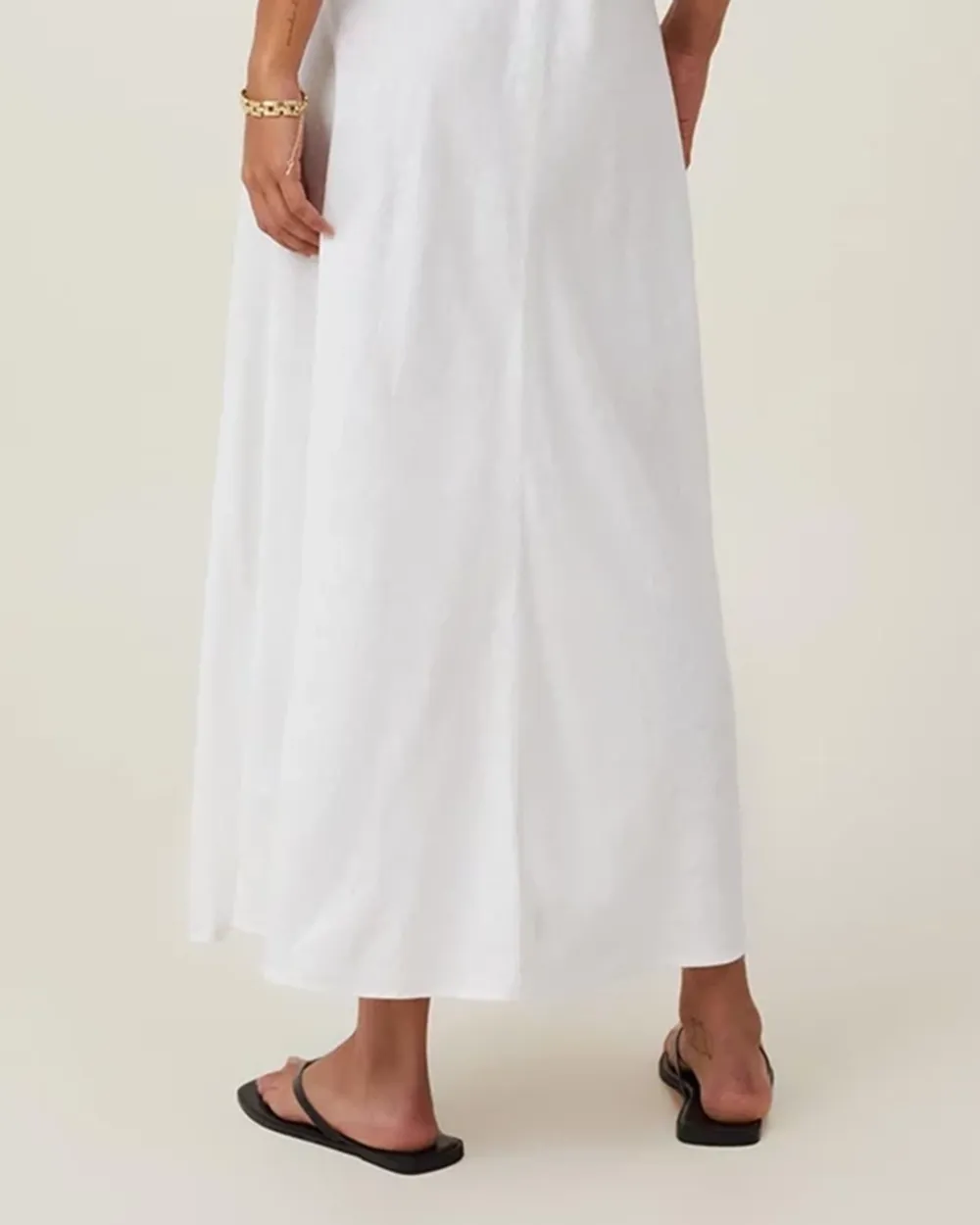 V-Neck Sleeveless Maxi Dress