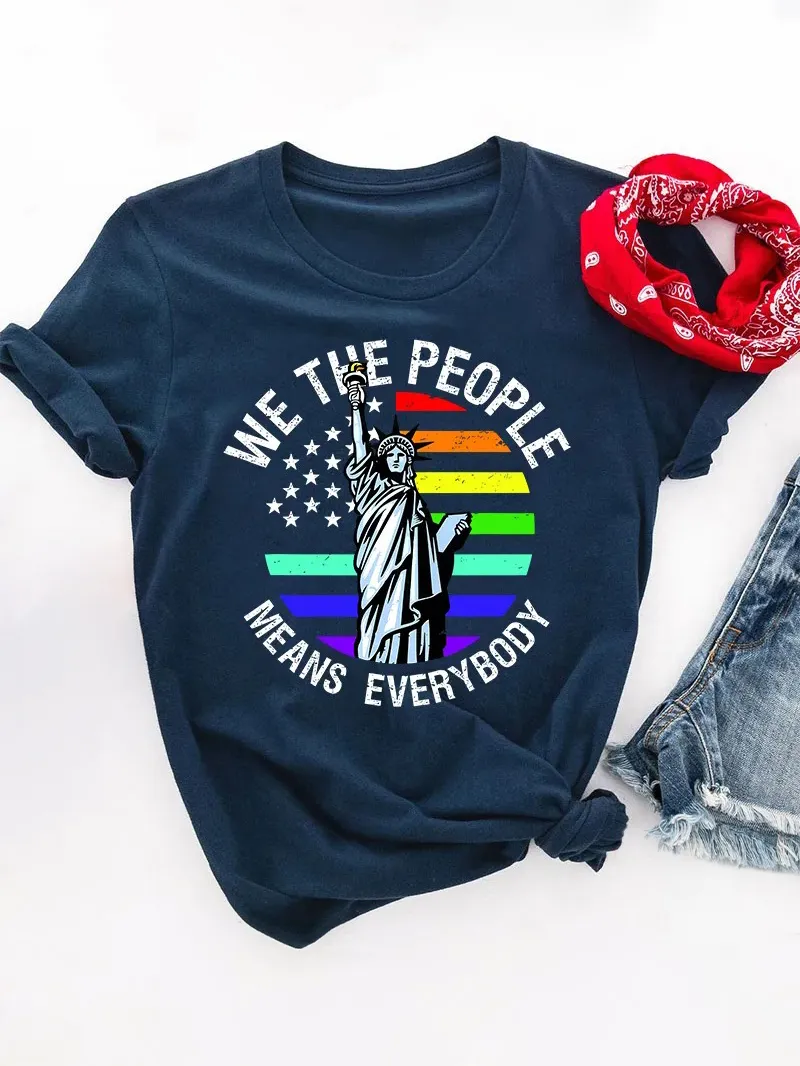 We The People Means Everybody Teacher T-Shirt