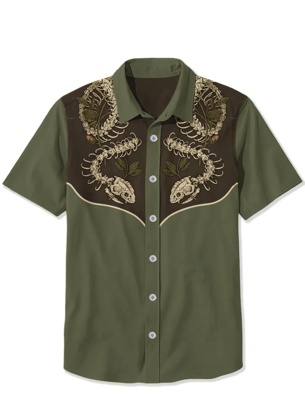 Snake Bone Coil Shirt