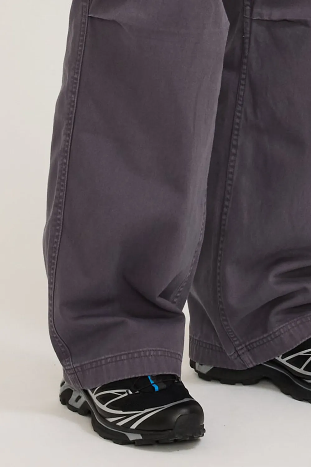 Dark Grey Pocket Cargo Trousers