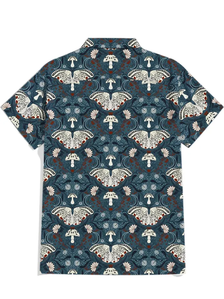 Butterfly Pattern Shirt