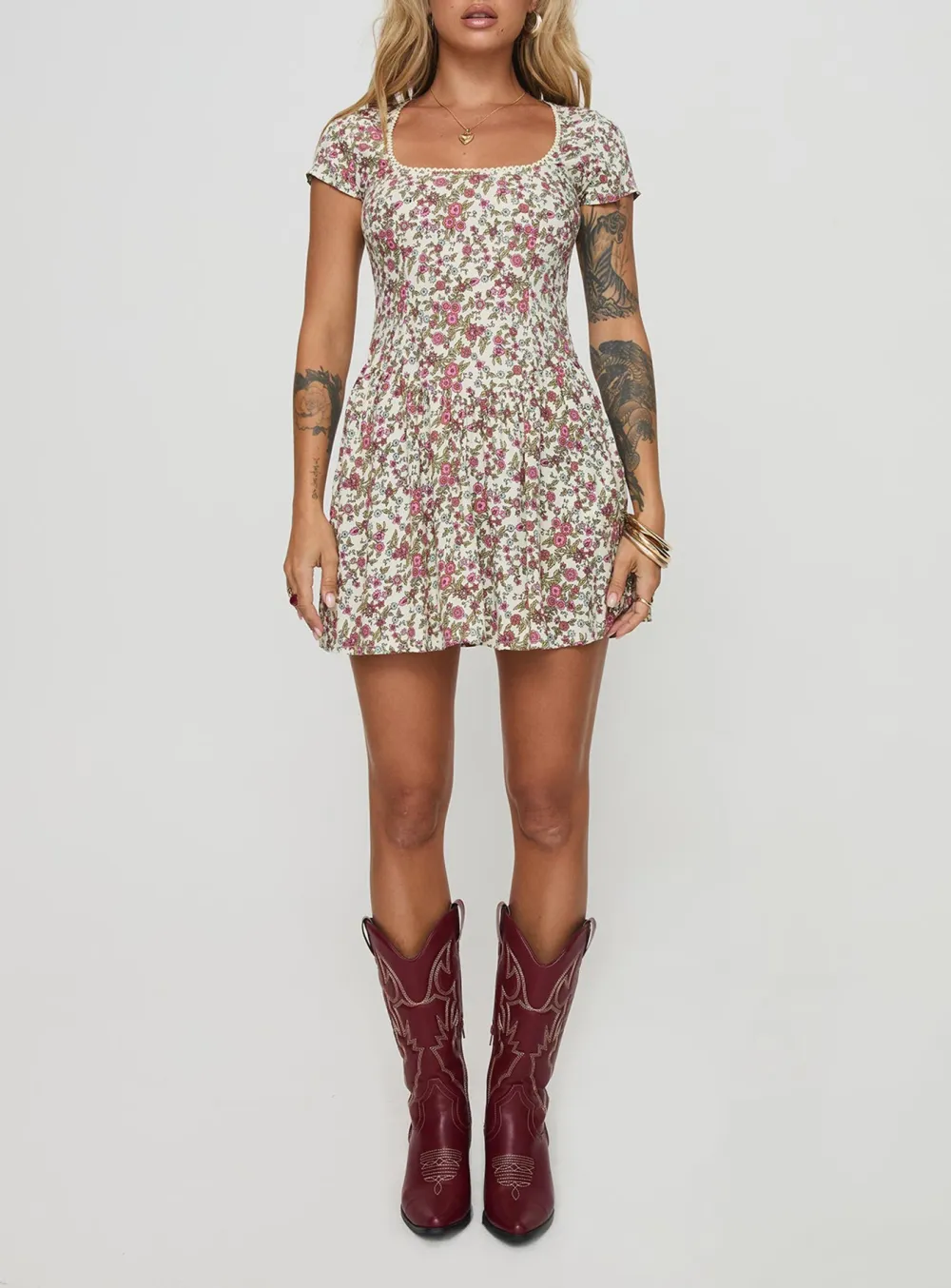 Tipani Mini Dress Cream