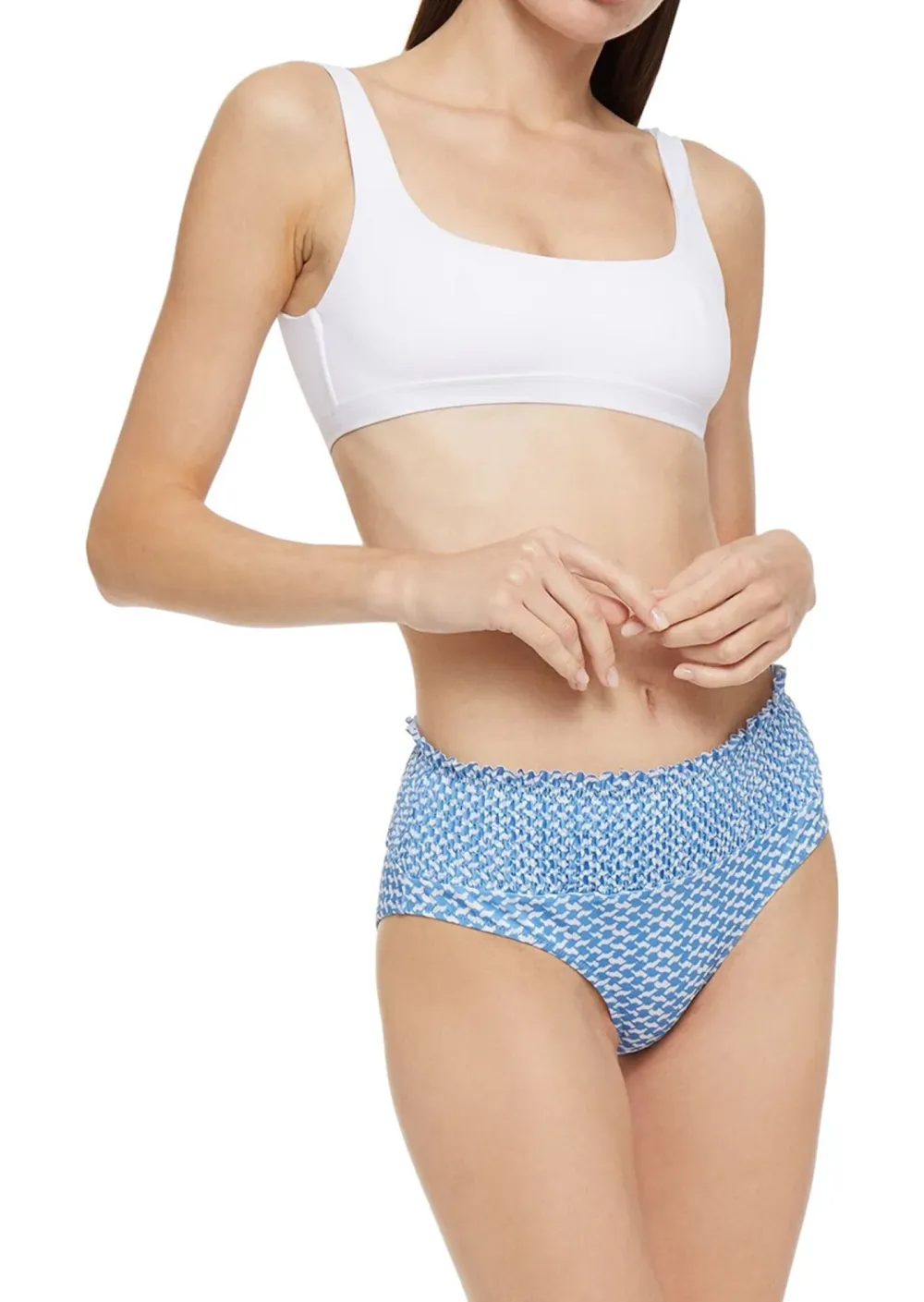 Cover-Up High Waist Bikini Bottoms