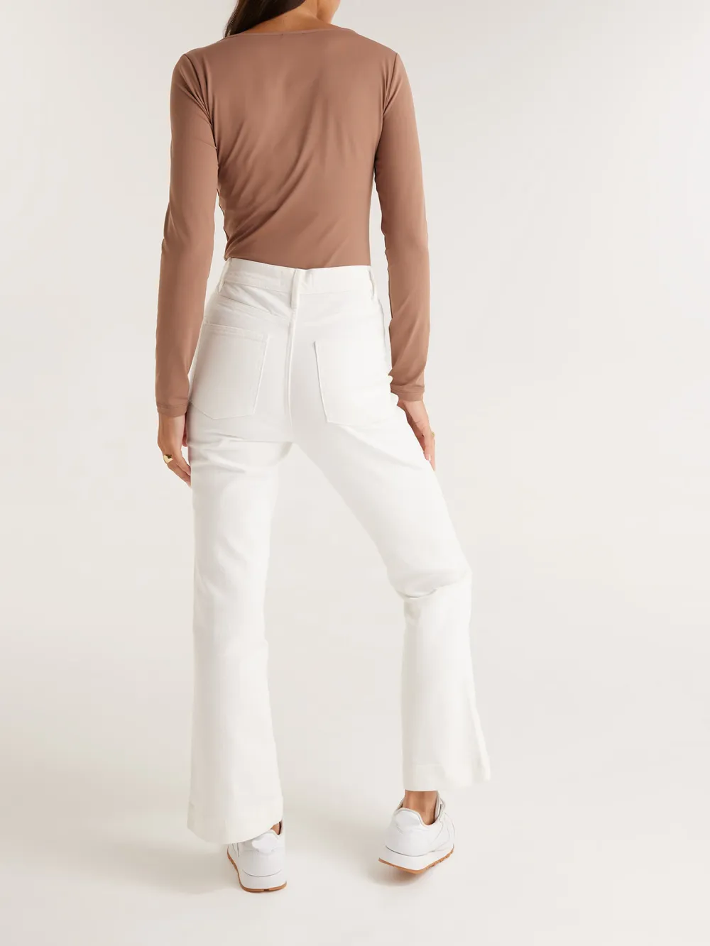 Cotton Bootcut Jean